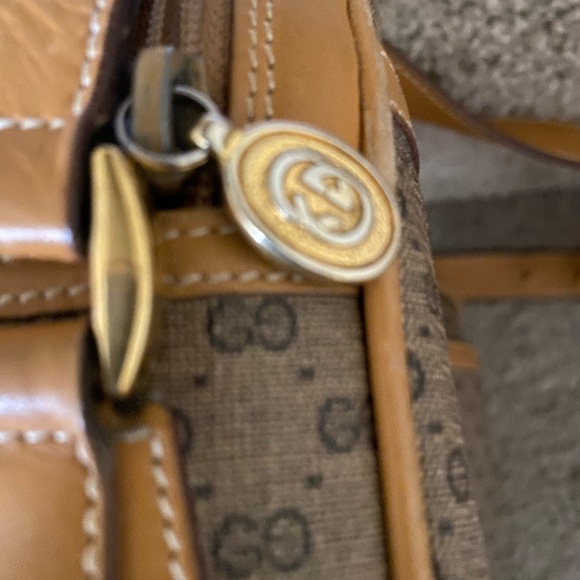 Gucci Vintage Rare Disco Brown tan bag in really good condition - Picture 10 of 13